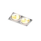 Nowoczesna oprawa sufitowa wpuszczana trimless biała, Wilhelm