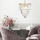 Design lampa wisząca złota, Kajol