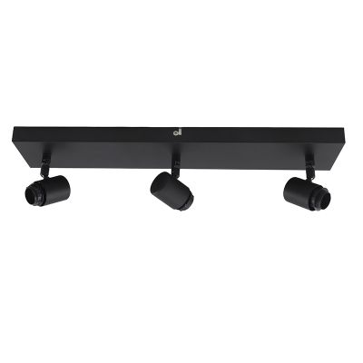 Aluminiowa rozeta do lamp czarna, Rika