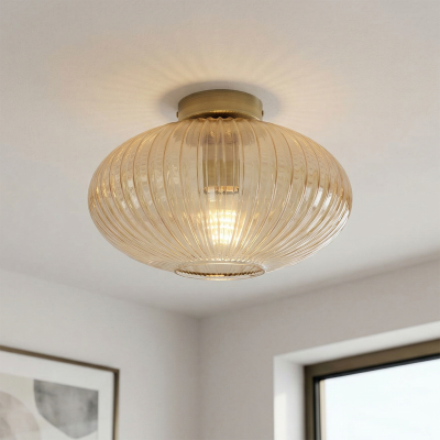 Design plafon sufitowy bursztynowy, Charlois