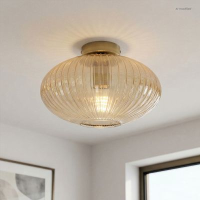 Design plafon sufitowy bursztynowy, Charlois