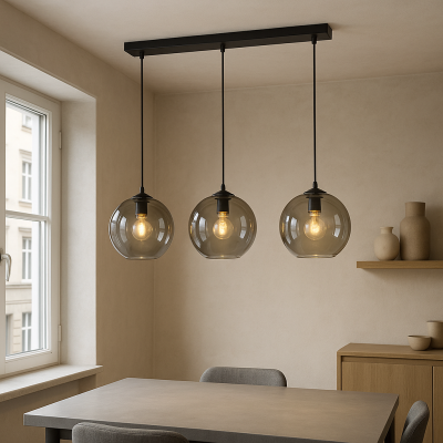 Design lampa wisząca szara, Giada