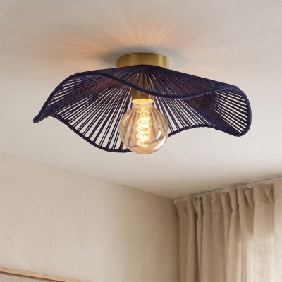 Japandi lampa sufitowa mosiądz, Annelot