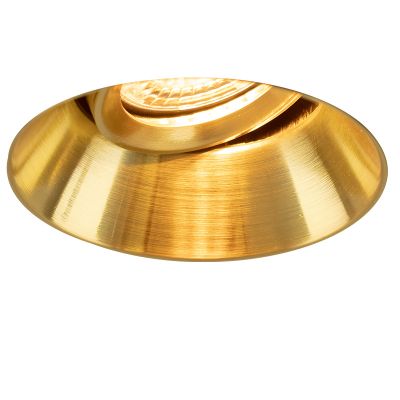 Aluminiowa oprawa sufitowa wpuszczana trimless mosiądz, Sanaz