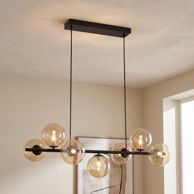 Design lampa wisząca bursztynowa, Remo
