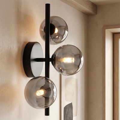 Design kinkiet szary, Remo