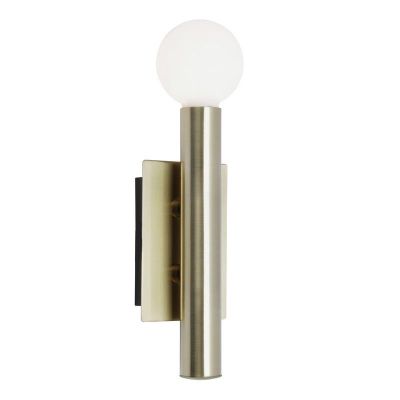 Industrialny reflektor ścienny mosiądz, Aline