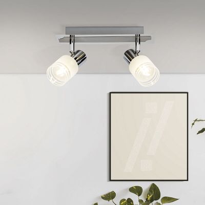 Metalowy spot sufitowy chromowany, Blake, 28W, 2700K LED