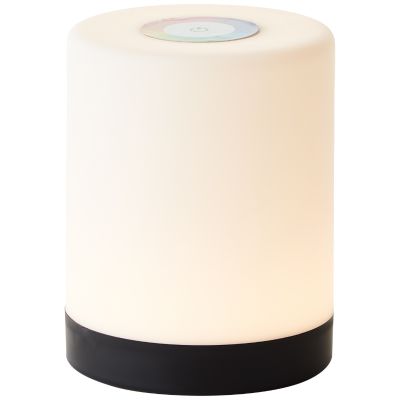 Nowoczesna lampa stołowa ogrodowa czarna, Maezon, 1W, RGBW LED, IP44, z dotykowy ściemniacz