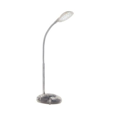 Plastikowa lampa biurkowa przezroczysta, Marenthe, 2W, 6000K LED, z przełącznik