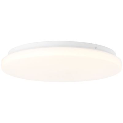 Plastikowy plafon sufitowy biały, Julie, 18W, 3000K LED