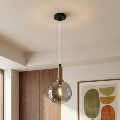 Design lampa wisząca szara, Giada