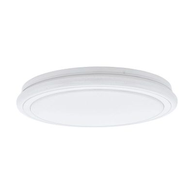 Stalowy plafon sufitowy biały, Elseline, 30W, regulowany kolor LED