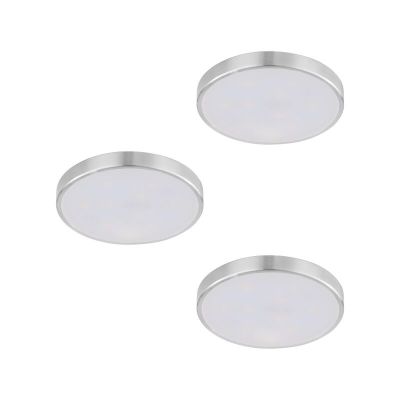 Srebreny oświetlenie szafek kuchennych aluminiowy, Vanya, 2W, 3000K LED