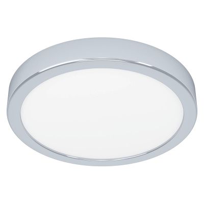 Plastikowa lampa łazienkowa sufitowa chromowana, Geraldo, 17W, 3000K LED, IP44