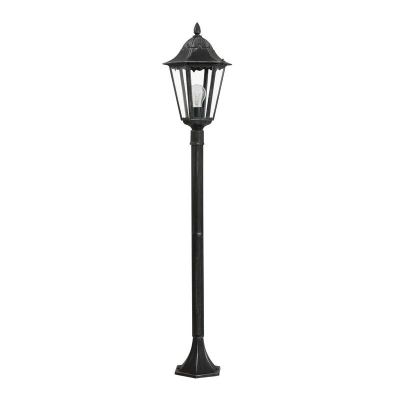 Aluminiowa klasyczna lampa zewnętrzna czarna, Leanna, IP44