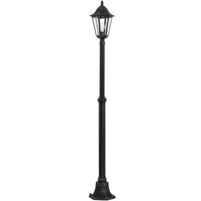 Aluminiowa klasyczna lampa zewnętrzna czarna, Leanna, IP44