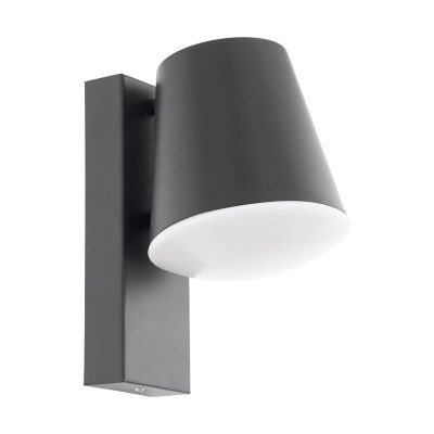 Metalowa nowoczesna lampa zewnętrzna antracytowa, Aiden, IP44