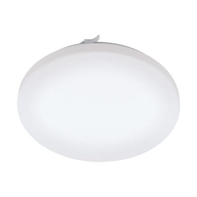 Plastikowa lampa sufitowa biała, Eloise, 14,6W, 3000K LED, IP44