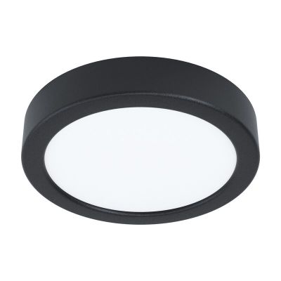 Stalowa lampa sufitowa czarna, Pascale, 10W, 4000K LED