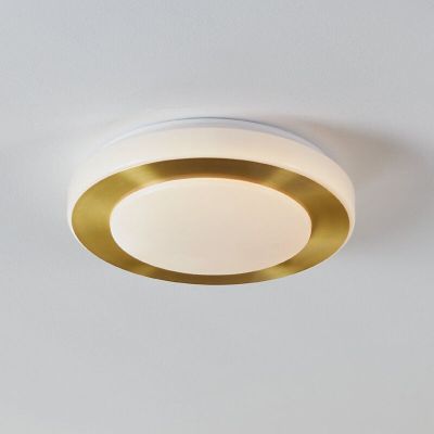 Plastikowa lampa łazienkowa sufitowa złota, Amina, 3,6W, 3000K LED, IP44