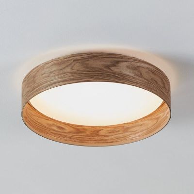 Aluminiowy nowoczesny plafon sufitowy brązowy, Jolene, 24W, 3000K LED