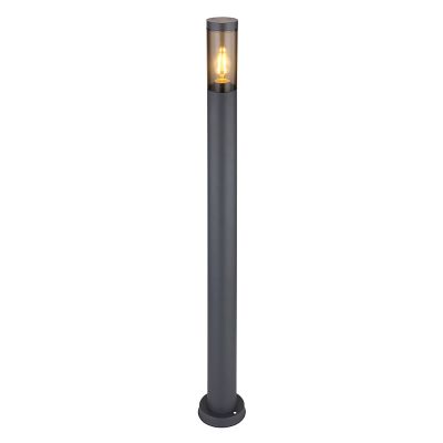 Stal Nierdzewna nowoczesna lampa zewnętrzna czarna, Ishara, IP44