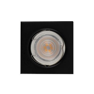 Metalowa oprawa sufitowa wpuszczana czarna, Meco