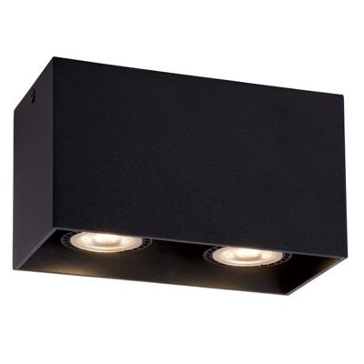 Czarna oprawa natynkowa nowoczesna, Raina