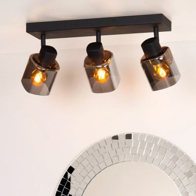 Szary spot sufitowy klasyczny, Alion