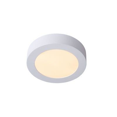 Biały plafon sufitowy nowoczesny, Brice, 11W, 3000K LED, IP44