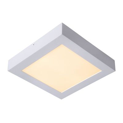 Biały plafon sufitowy nowoczesny, Brice, 22W, 3000K LED, IP44