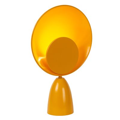 Żółta lampa stołowa nowoczesna, Castamar, 3W, 3000K LED, z przełącznik