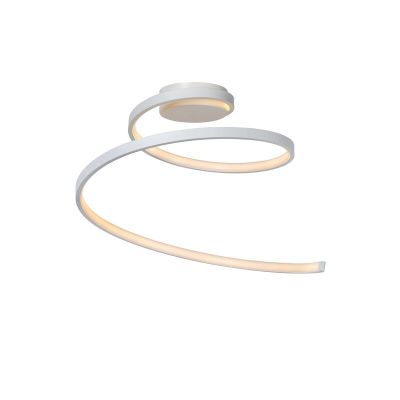 Biały plafon sufitowy nowoczesny, Maxence, 24W, 3000K LED