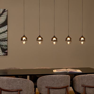 Szara lampa wisząca nowoczesna, Tamino, 5,6W, 3000K LED