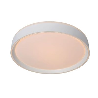 Biały plafon sufitowy nowoczesny, Nuria, 24W, 2700K LED