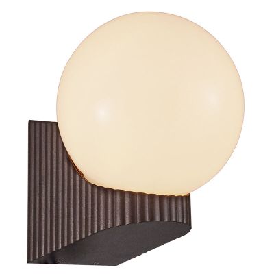 Brązowa lampa zewnętrzna retro, Hayley, IP44
