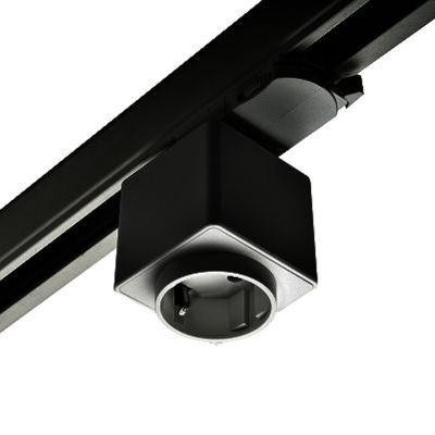 Gniazdo 3-fazowe, czarny, Pro