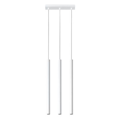 Aluminiowa lampa wisząca biała, Hillary