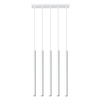 Aluminiowa lampa wisząca biała, Hillary