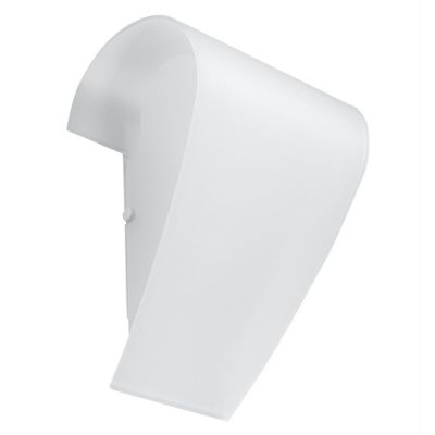 Szklany kinkiet biały, Matias