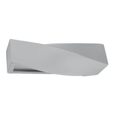 Szklany kinkiet up down szary, Annick