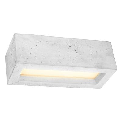 Betonowy kinkiet up down szary, Emmaly