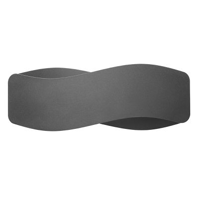 Aluminiowy kinkiet up down czarny, Keely