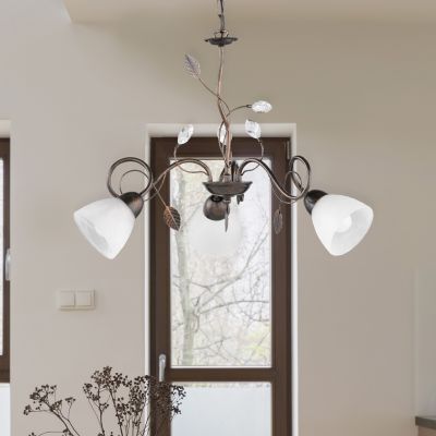 Rdzawy żyrandol klasyczny, Astrid