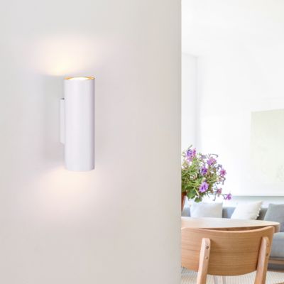 Biały kinkiet nowoczesny, Kaso