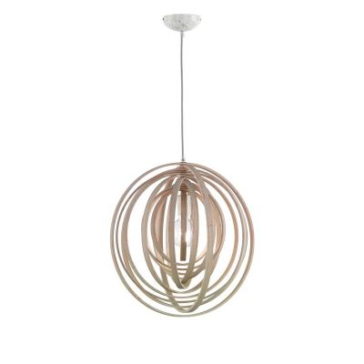 Drewniana lampa wisząca nowoczesna, Xoelle