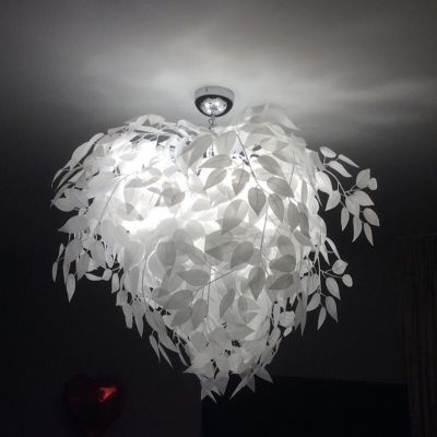 Chromowana lampa wisząca retro, Urwa