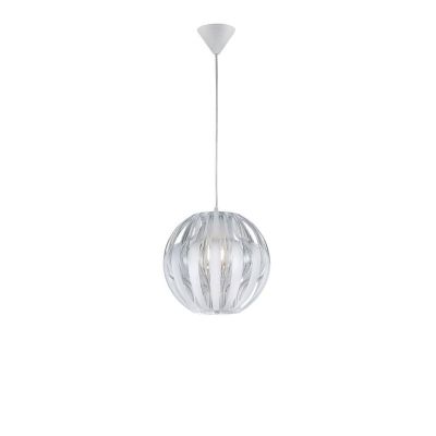 Biała lampa wisząca nowoczesna, Yannay