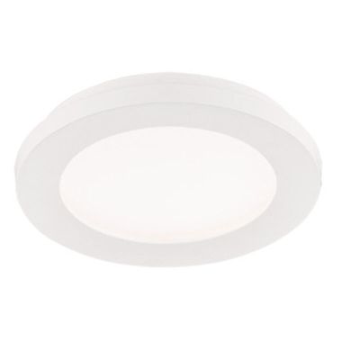Biały plafon sufitowy nowoczesny, Gistrup, 10W, 3000K LED, IP44